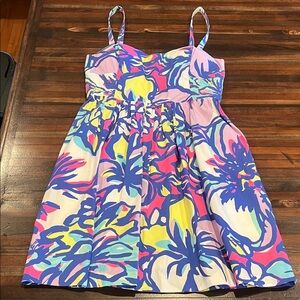 Lilly Pulitzer Vibrant Floral Mini Dress